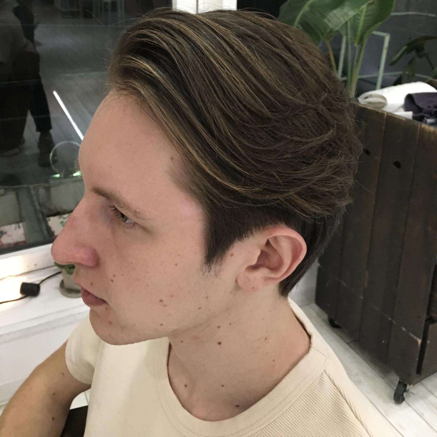 Natural hair cut for men (Omotesando Store Stylist SHO)