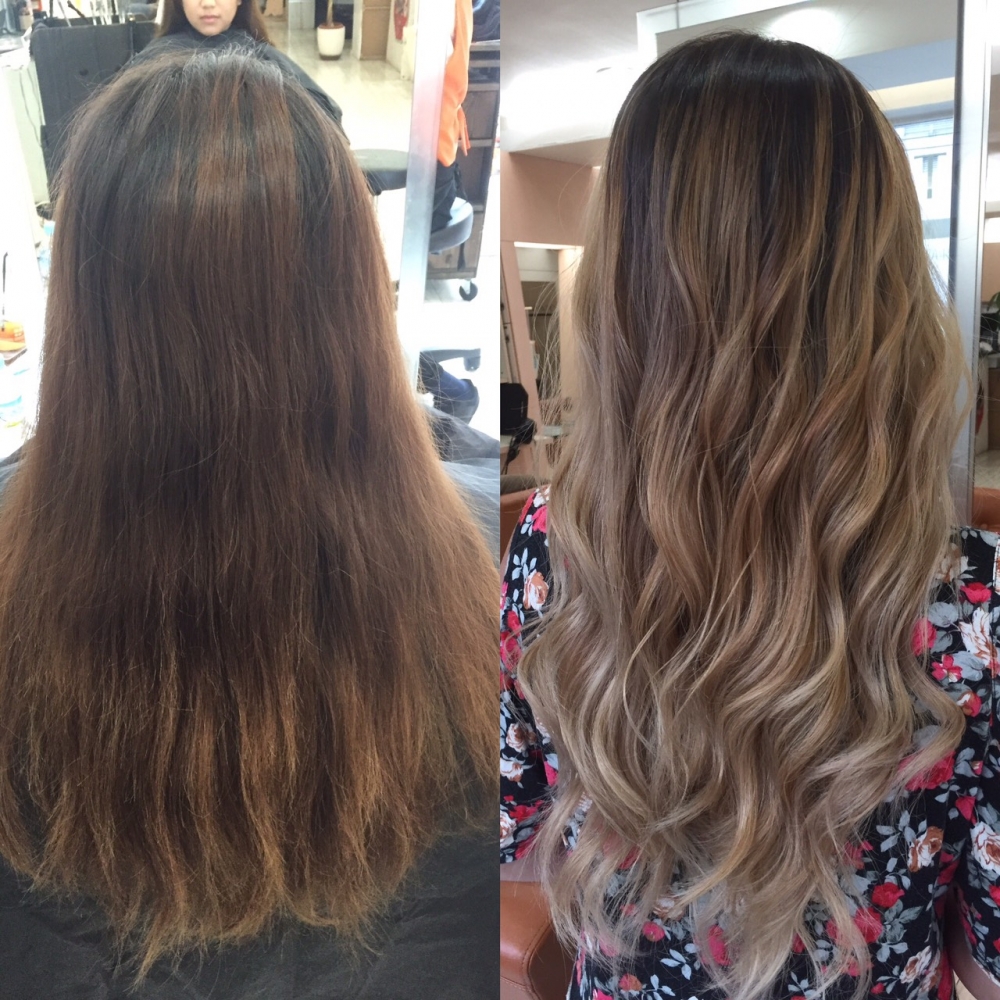 Highlight color (Ombre &Balayage ) latest color 
