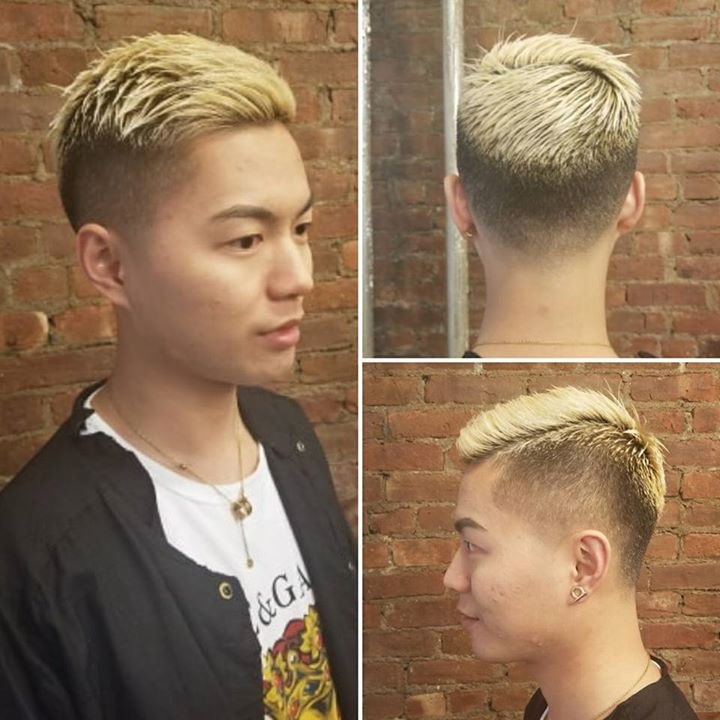 Mens trend hair style (Japanese hair salon in Tokyo)