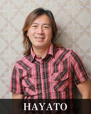 Hayatosalons owner Mr Hayato 