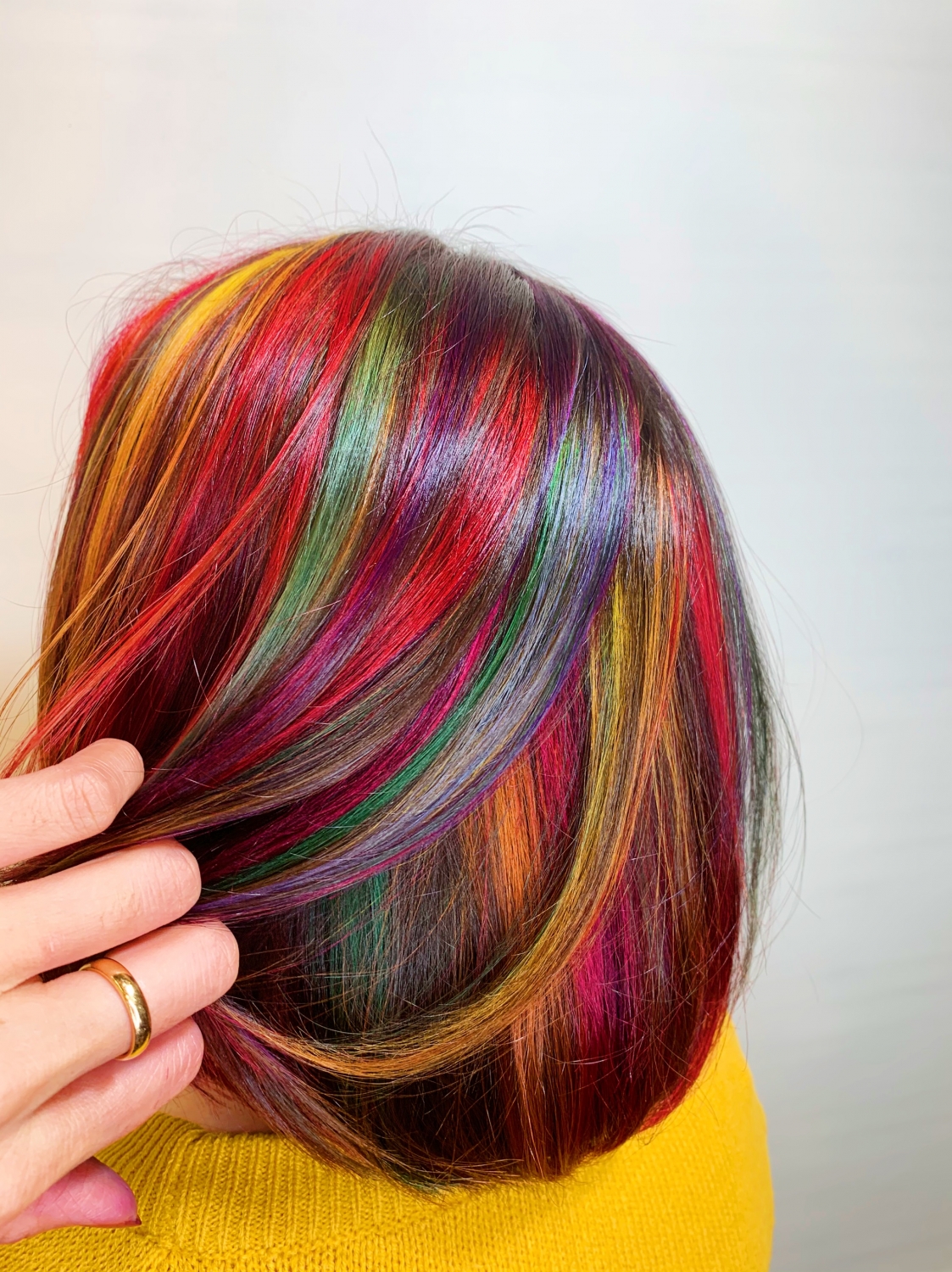 Rainbow highlights (Roppongi store Mayuko)